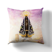 Capa de Almofada - Mãe Aparecida Rosê