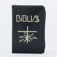 Bíblia de Aparecida - Bolso zíper preta