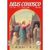 DEUS CONOSCO DIA A DIA – Letras Grandes – maio 2025