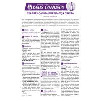 Folheto DEUS CONOSCO – CELEBRAÇÃO DA ESPERANÇA CRISTÃ